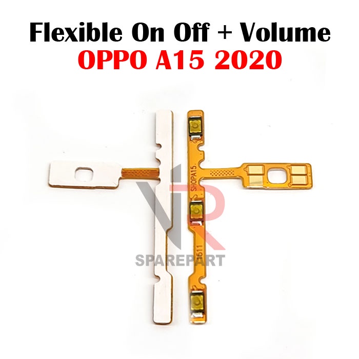 FLEXIBLE ON OFF OPPO A15 2020 ON OFF + VOLUME