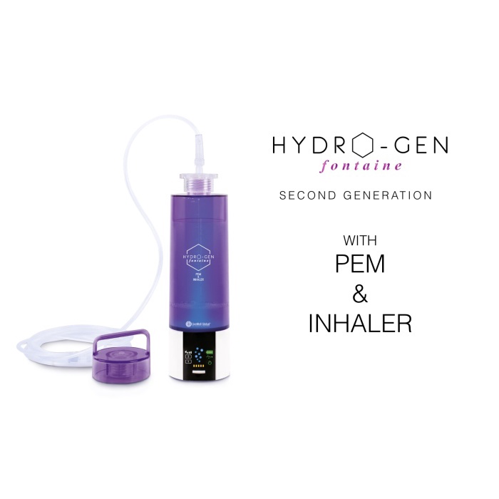 Kesehatan - Hydrogen Fontaine Pem & Inhaler (Ungu) -Stok Terbatas