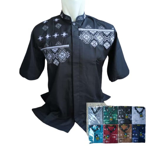 super murah baju koko warna bahan katun /baju koko warna bahan supernova/best seller/COD