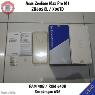 Asus Zenfone Max Pro M1 RAM 4GB ROM 64GB ZB602KL X00TD ...