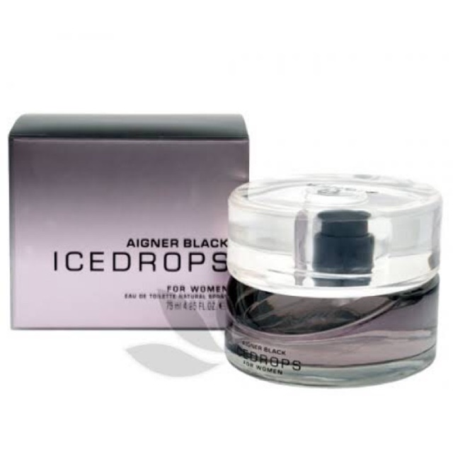 AIGNER BLACK ICEDROPS WOMAN EDP 125ML
