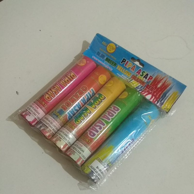 HARGA SATUAN/ECERAN PERBUAH asap warna 60detik