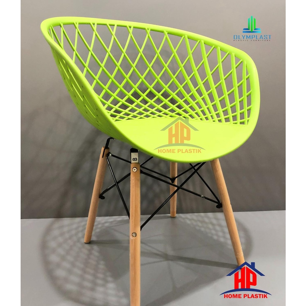 OLYMPLAST Walet Chair / Kursi Cafe / Kursi Tamu Modern/ Kursi Milenial / Kursi Kantor / Kursi Belaja