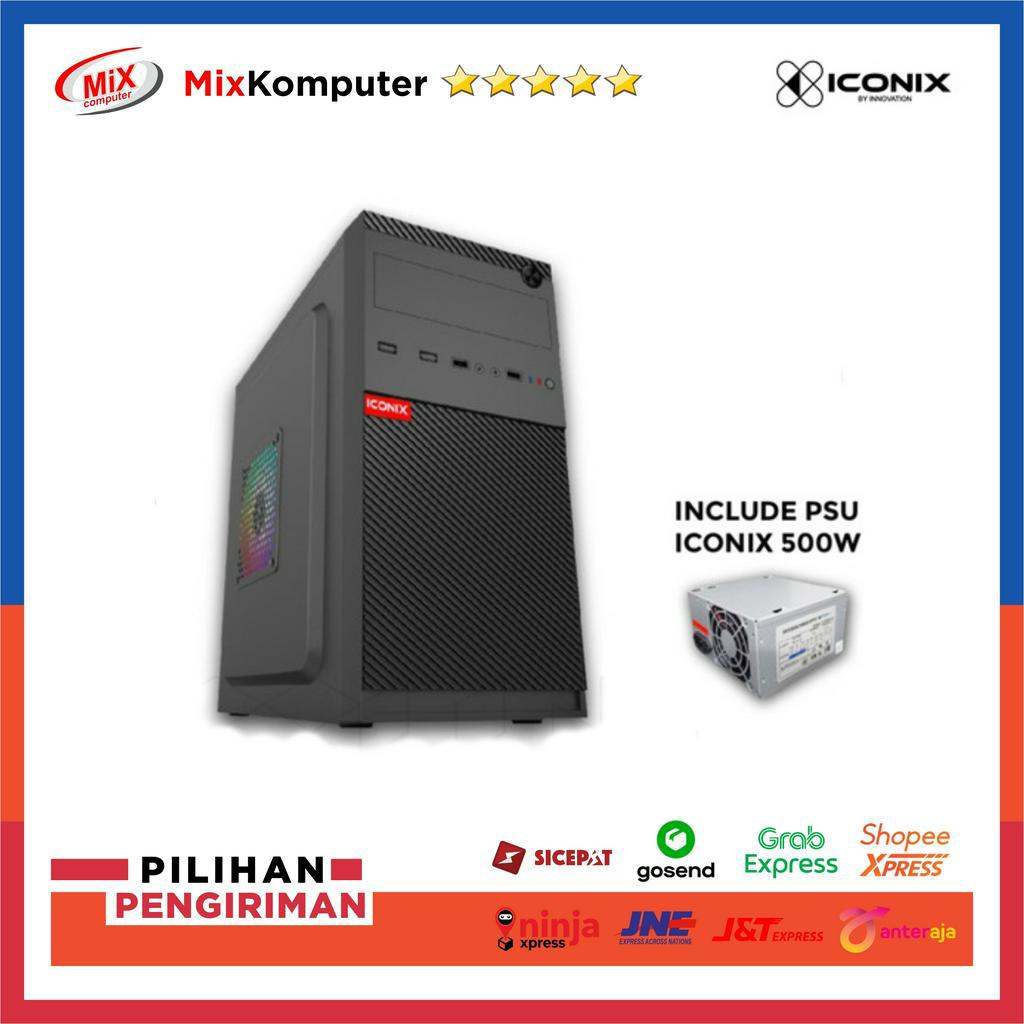 Casing ICONIX CANCER Case PC Include PSU 500Watt