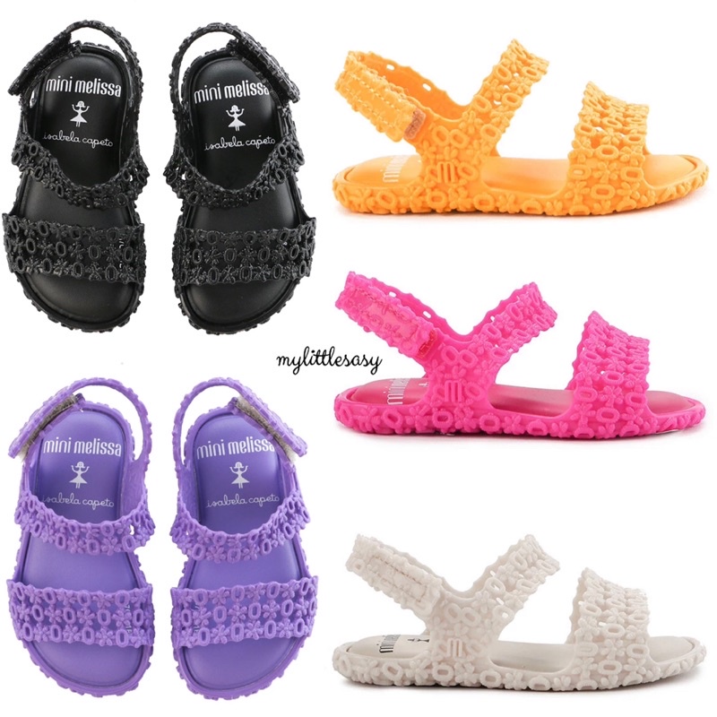 Mini Melissa Panc Sandal + Isabela Capeto Bb