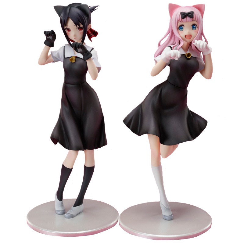 Mainan Action Figure Kaguya-sama Love is War Fujiwara Chika Shinomiya Kaguya Bahan PVC Untuk Hadiah Anak