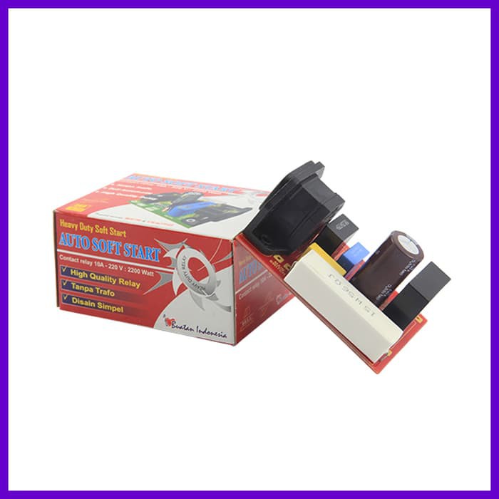 KIT AUTO SOFT START 2200 WATT BELL BGR SOFTSTART RESISTOR HEAVY DUTY 2200 WATT RANGKAIAN AUTOSTART