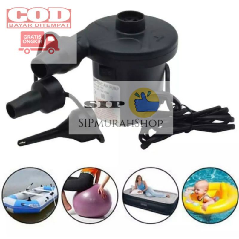 Pompa Vacuum And Blow Pompa Elektrik Kasur Angin Kolam Renang AC Air Pump Pompa Angin Listrik | Electric Air Pump Pompa Kolam Renang / Kasur Angin Vacum Sedot Tiup / POMPA ANGIN LISTRIK ELEKTRIK TIUP VACUUM INFLATE DEFLATE KASUR ANGIN