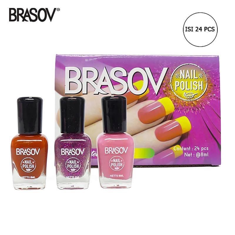 BRASOV Nail Polish 24 warna / kutek / kutek 24 warna / kutek kuku