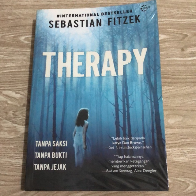 Novel Therapy - Sebastian Fitzek | Shopee Indonesia