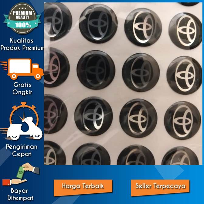 SUPPLIER LOGO TOYOTA/LOGO KUNCI LIPAT FLIP KEY KUNCI MOBIL TOYOTA/LOGO KUNCI