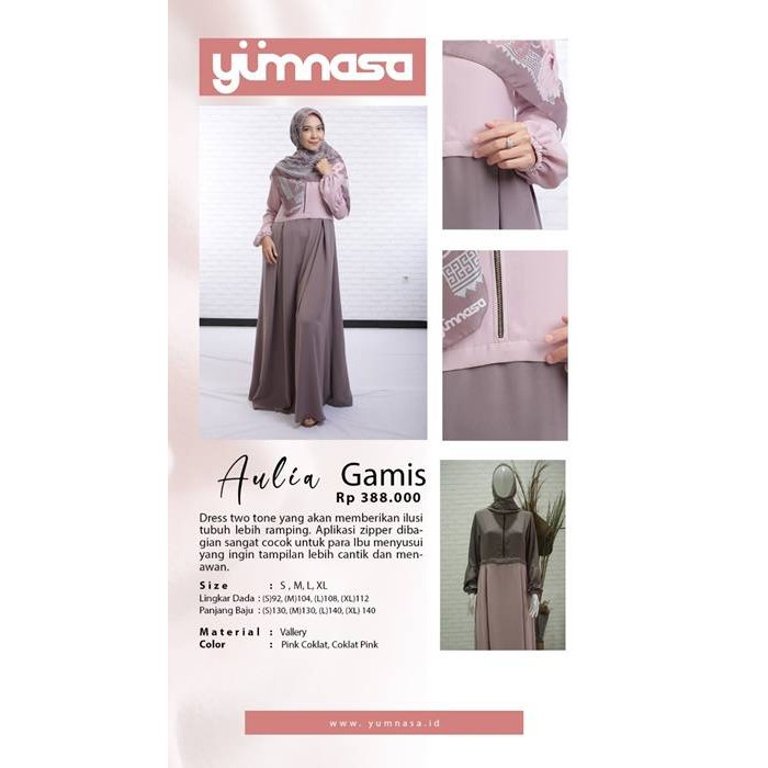 Gamis Aulia, Gamis Cantik, Gamis Bagus