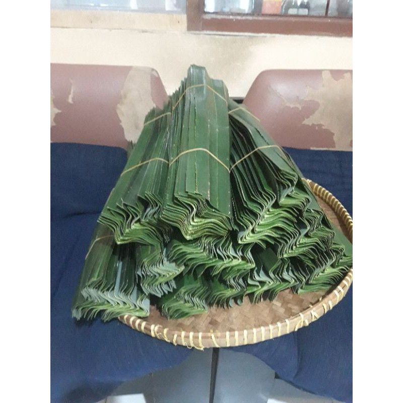 DAUN PANDAN BESAR BUNGKUS BACANG BANGKA