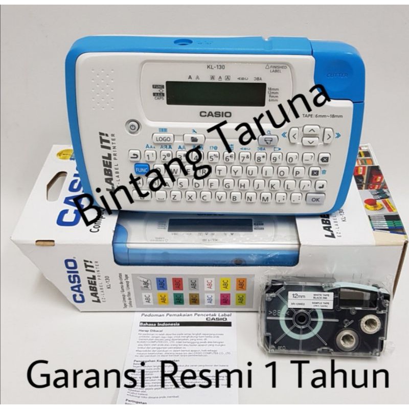 Mesin Label Printer Casio KL-130 Label IT CASIO KL-130 KL 130