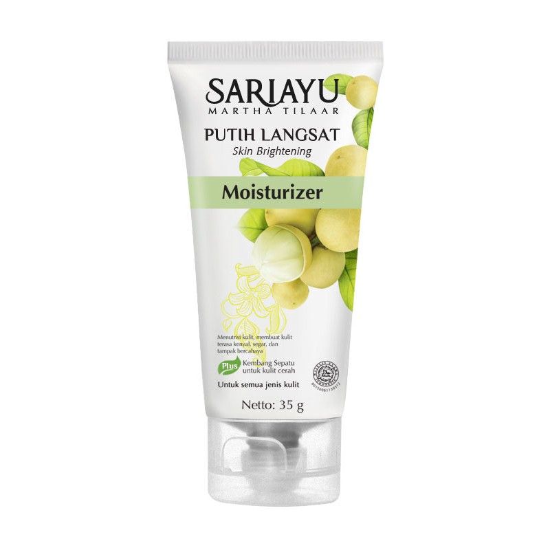 [35gr] Sariayu Putih Langsat Moisturizer | Pelembab Wajah | Cream