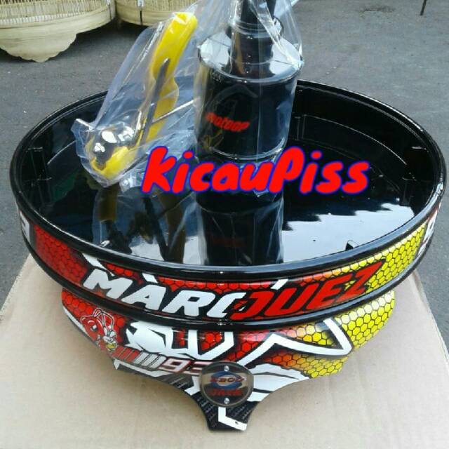 Tebok utk kandang besi lb ebod jaya motif gambar