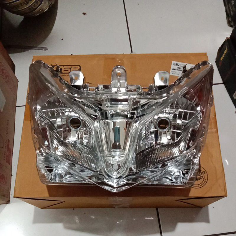 KACA LAMPU VARIO 125 OLD MIKA LAMPU SET VARIO 125 OLD