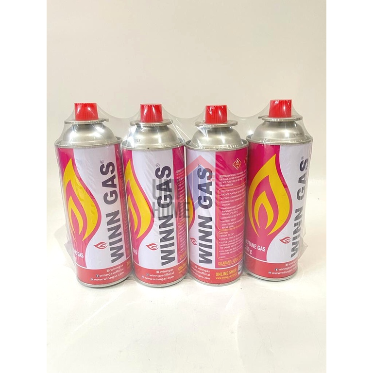 Jual Tabung Gas Kaleng Tabung Winn Gas 240ml Butane Fuel Shopee Indonesia