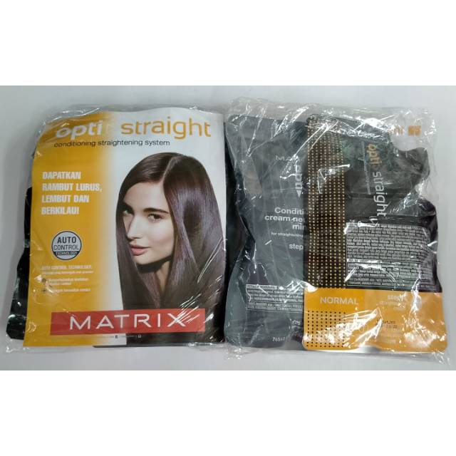 Matrix Obat Pelurus Rambut Smoothing Original Isi 2 Shopee Indonesia