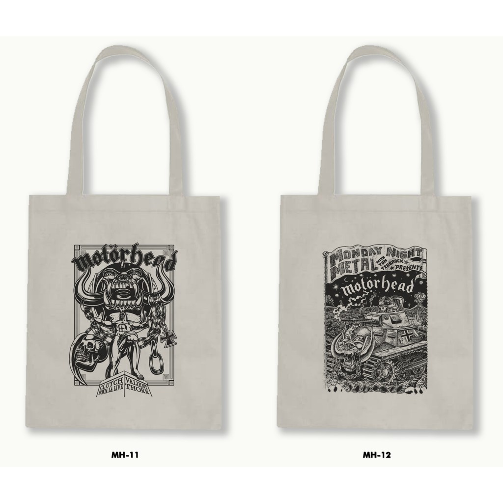 TOTE BAG BLACU - MOTORHEAD .01