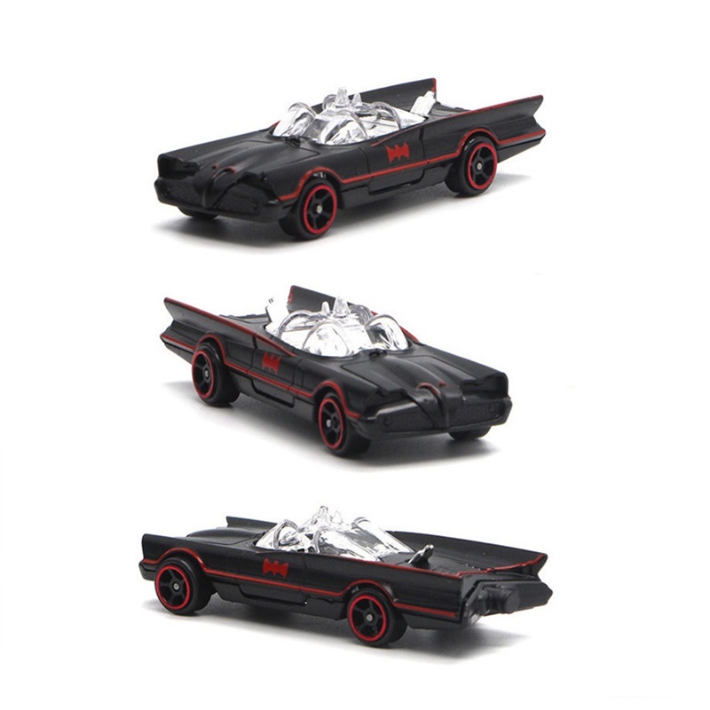 6pcs / Set Mainan Mobil Diecast DC Batman Bahan Alloy Untuk Hadiah Ulang Tahun Anak Laki-Laki