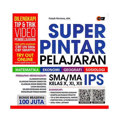 Super Pintar Pelajaran Sma Ma Ips Kelas X Xi Xii Shopee Indonesia