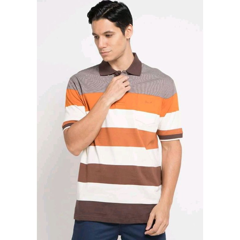 kaos polo shirt Hassenda original kaos pria