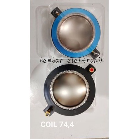 SPUL SPULL TWITTER TWITER 74.4 MM 74,4 RECONE KIT SPOL SPOLL TWETER