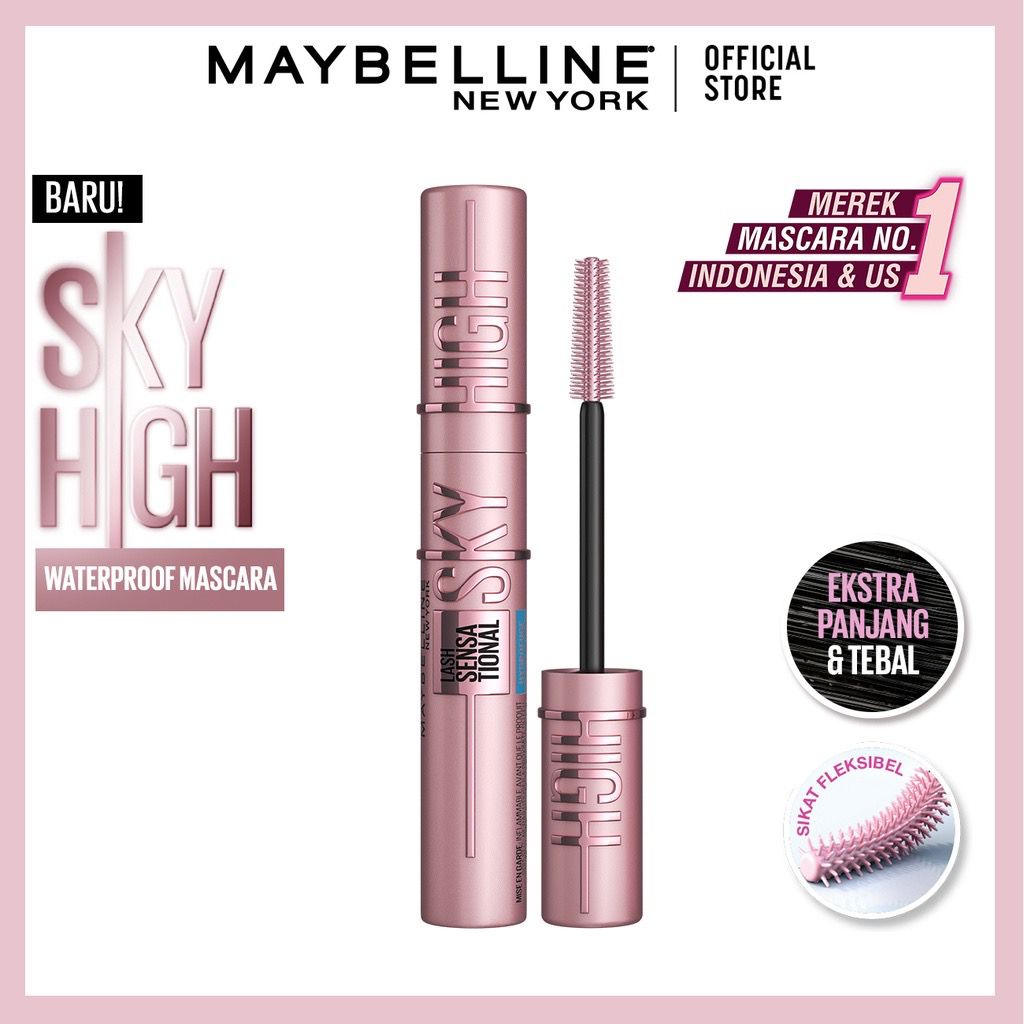 MAYBELLINE Sky High Waterproof Mascara - Maskara Makeup