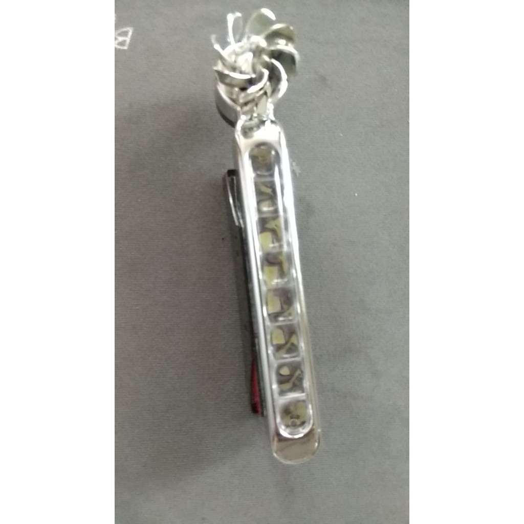 Lampu Kipas DRL 8 Mata Lampu LED Mobil Motor Tenaga Angin Wind Power