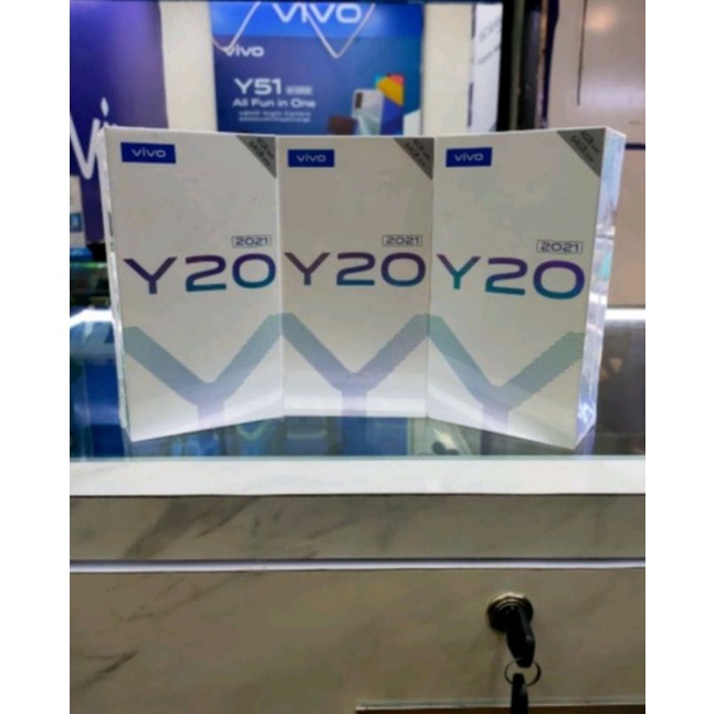 NEW VIVO Y20 2021 GARANSI RESMI NO REPACK