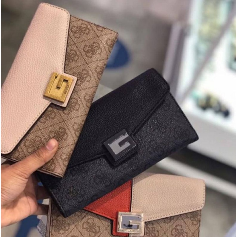 Dompet GUESS lipat 3 Original Counter