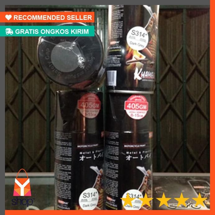 HOT PRODUK  Samurai paint/dark grey(abu monyet)-S 314*-cat semprot aerosol