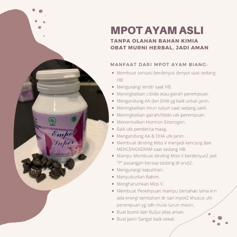 

JAMU EMPOT SUPER