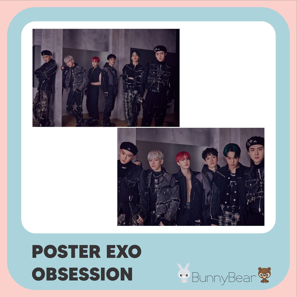 Poster EXO - Obsession