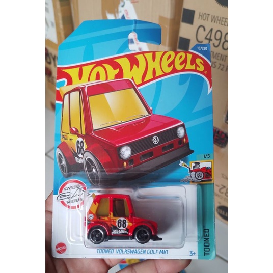 hotwheels TOONED VOLKSWAGEN GOLF MK1