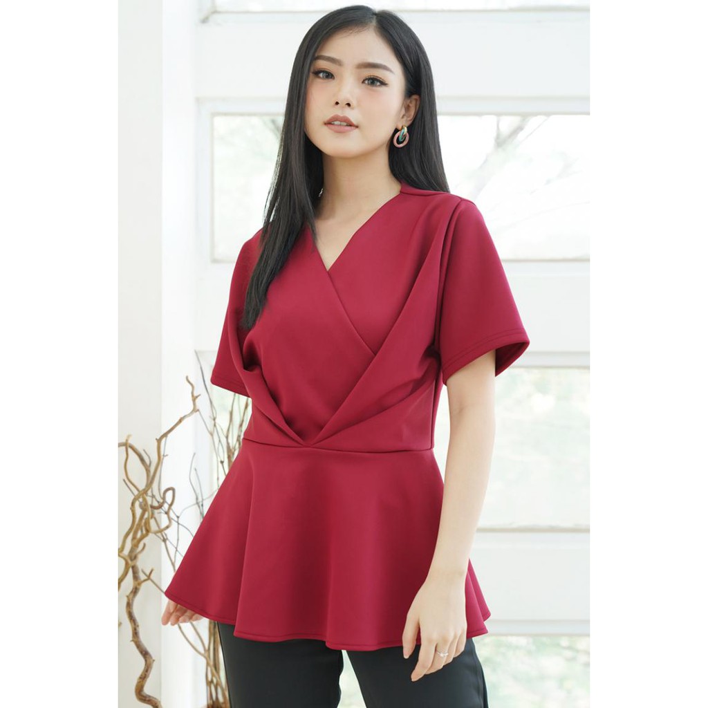 Markona Top Baju Wanita Atasan Wanita Baju Cewek Atasan Wanita Kerja Blouse Wanita Shopee Indonesia