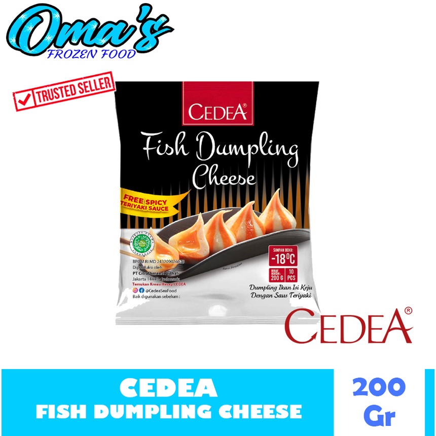 

CEDEA FISH DUMPLING CHEESE ISI 10PCS 200GR