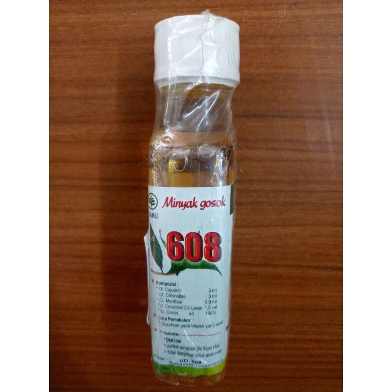 Minyak gosok Liu Lin Pa 608 30 ml dan 60 ml