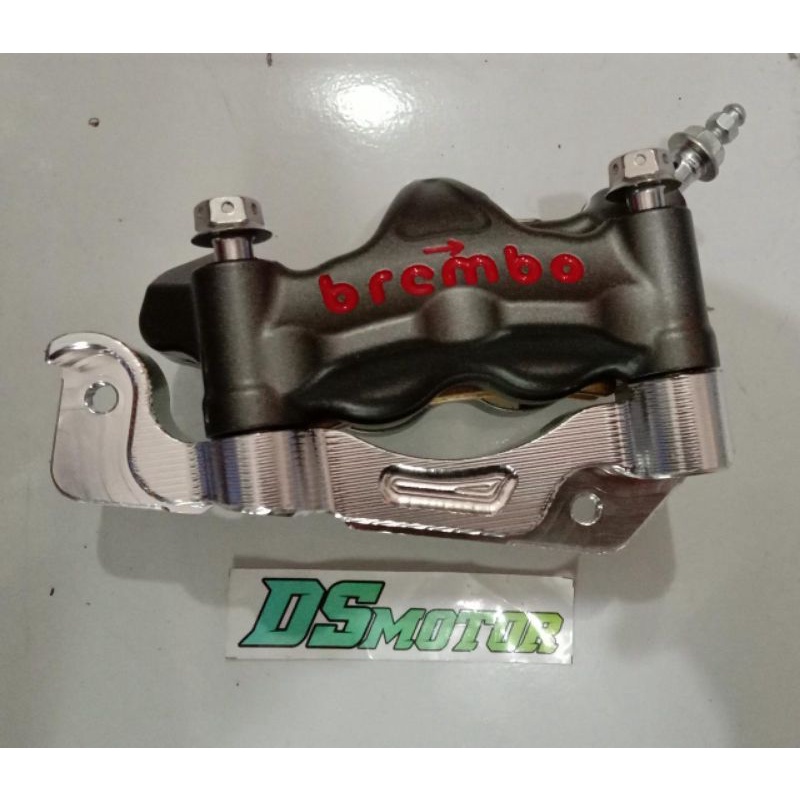 kaliper caliper brembo GP4RS 4pot 4p set breket untuk honda PCX PCX150 PCX160 150 160 disc 220mm 260