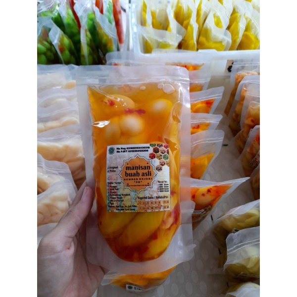 

Manisan Buah Campur Mix Segar Basah Best Seller