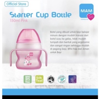 MAM Starter Cup Botol Minum Bayi 4+ Months 150 ML