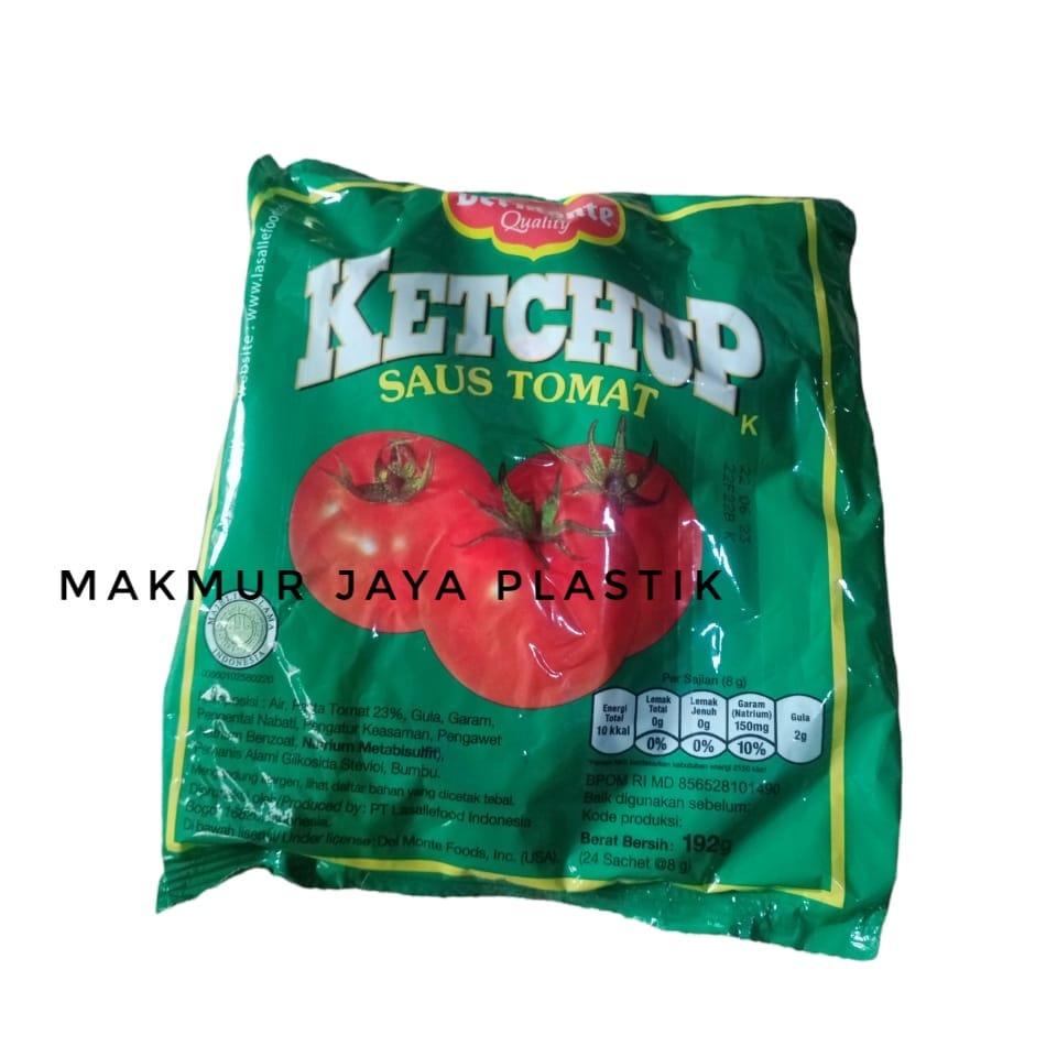 

SAOS TOMAT DELMONTE SACHET ISI 24 SACHET