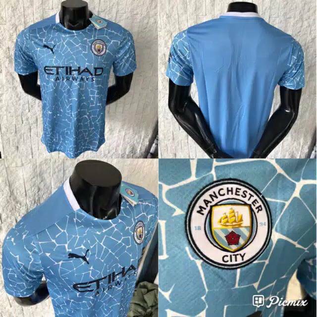 JERSEY BAJU  BOLA  MANCHESTER CITY HOME NEW 2021  2021 