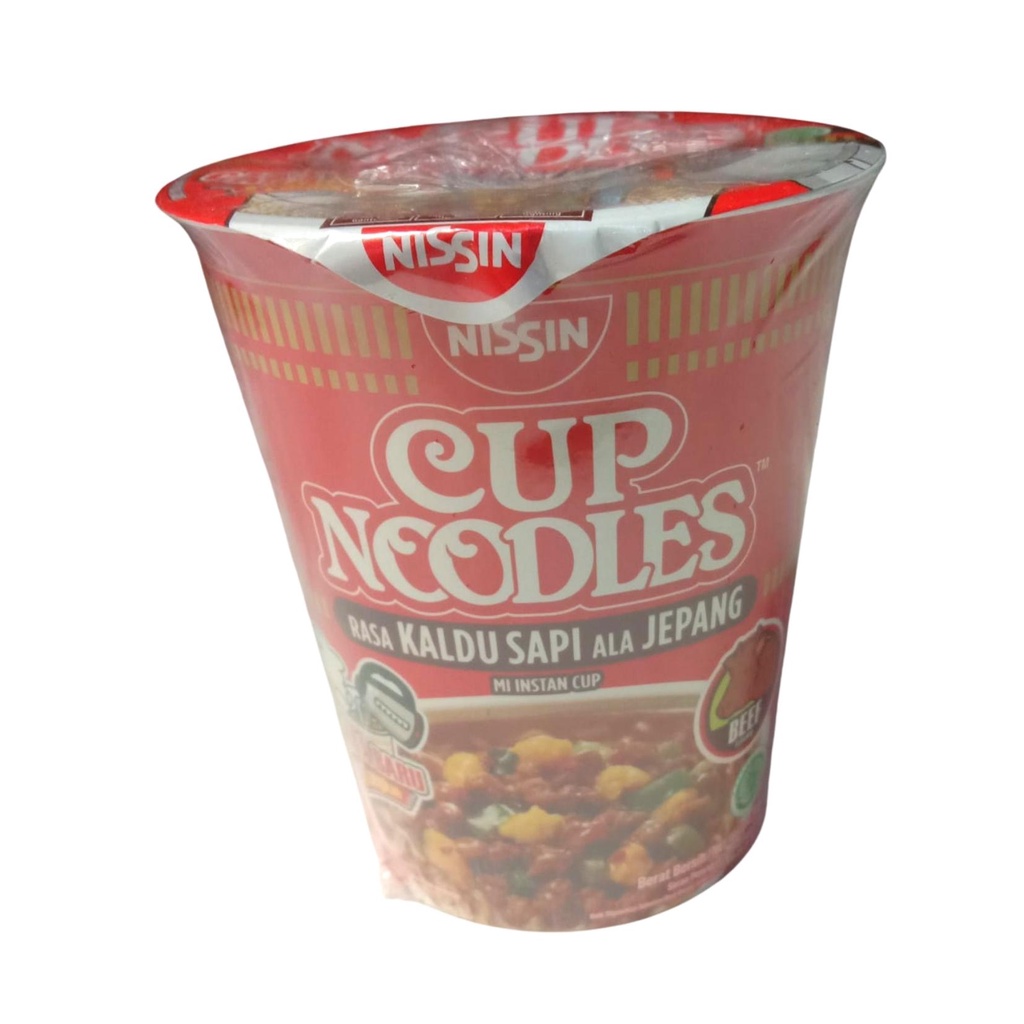 Jual 4x [empat Biji] Nissin Cup Noodles Mie Cup Kaldi Ayam Kaldu Sapi