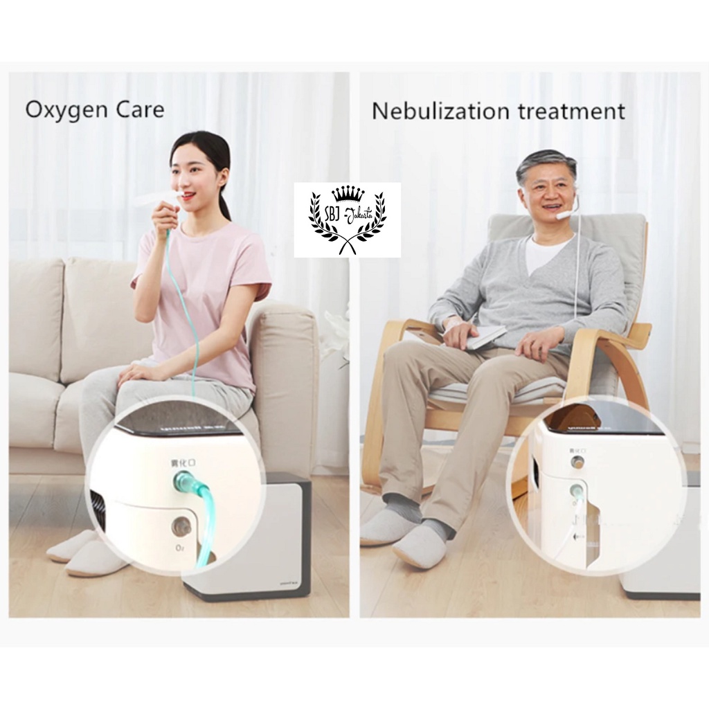 Yuwell YU360 Oxygen Concentrator Nebulizer Homecare Generator Oksigen