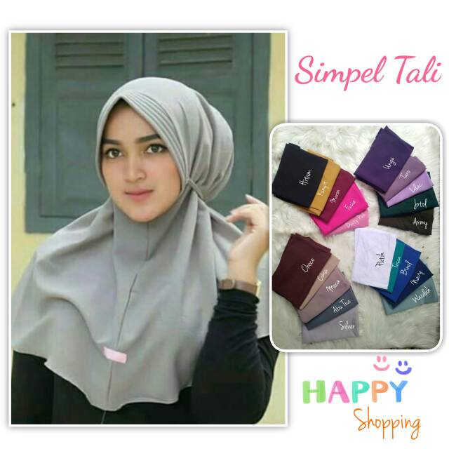 [COD]( 1 kg = 10 pcs ) khimar jilbab pet tali antem hijab