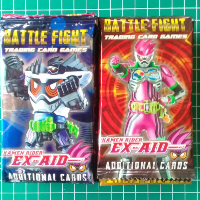 Kartu Trading Card Games Kamen Rider EX-AID / Battle Fight Cards EX AID (1Pcs)