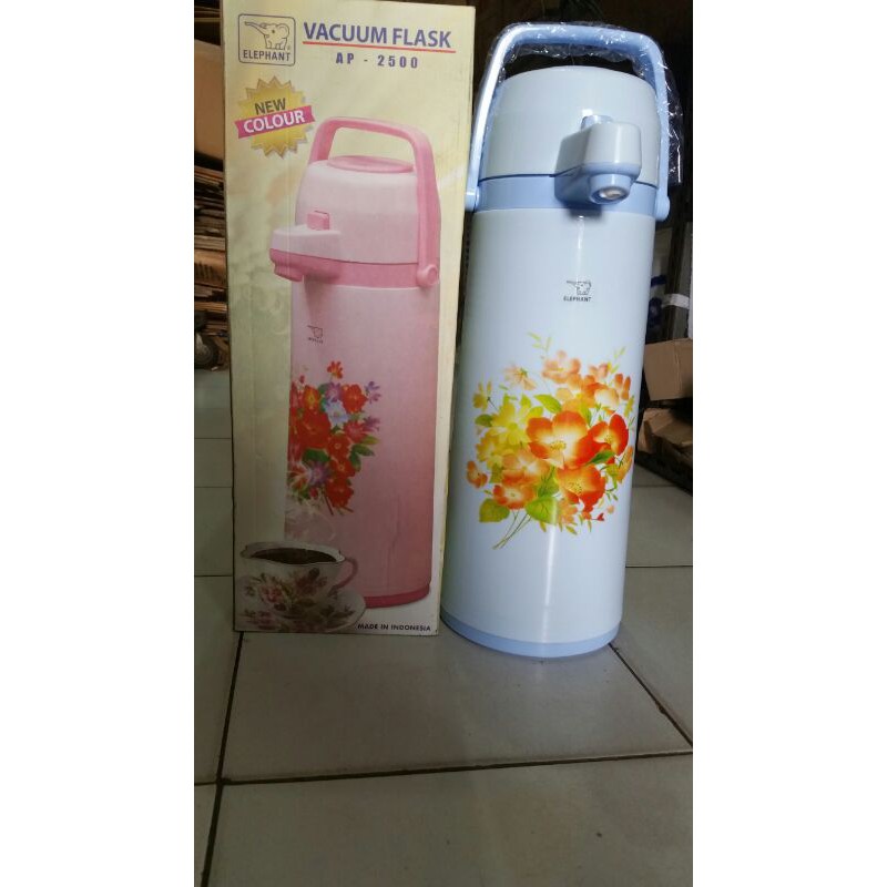 TERMOS AIR PANAS PENCET 2.5 LITER ELEPHANT /TERMOS AIR PANAS /TERMOS PENCETAN