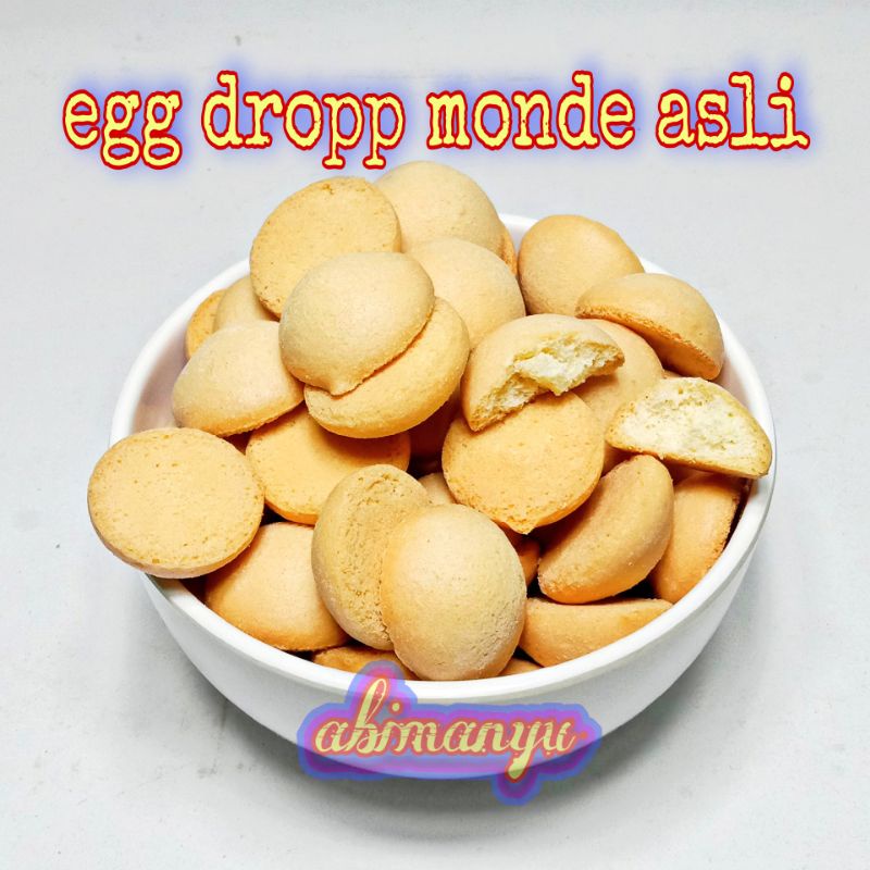 

Mone Egg Ball 170 gr - Kukis Egg Drop